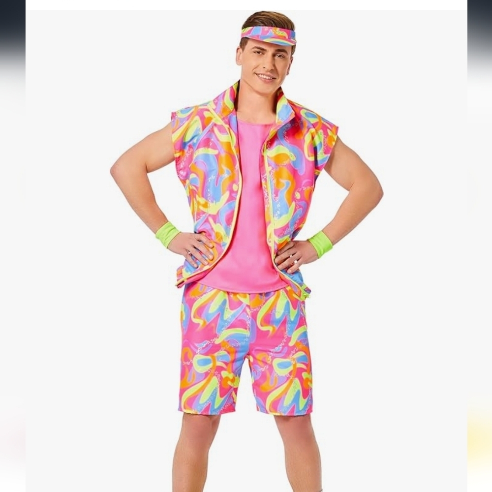 Skating Ken Adult Costume - Small 34-36